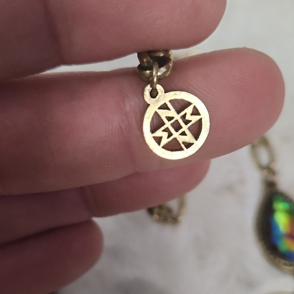 Nicole Miller Iridescent Necklace and Earring Set - Picture 3 of 7